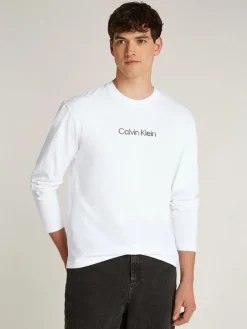 Longsleeve in Weiß
