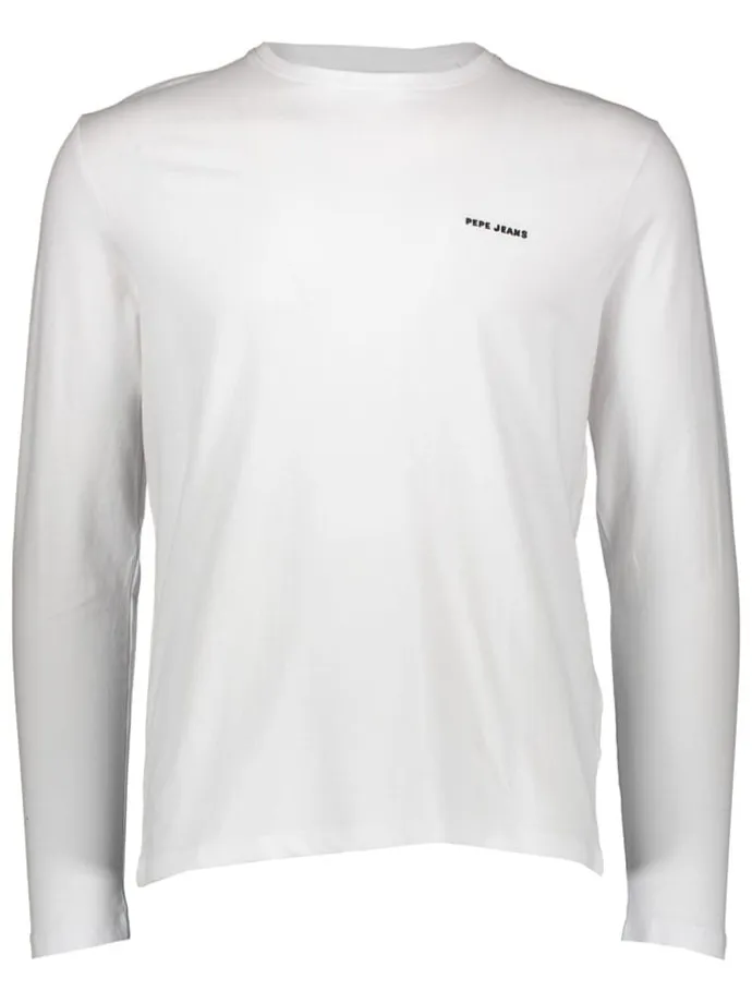 Longsleeve in Weiß