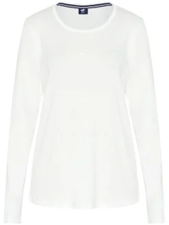 Longsleeve in Weiß