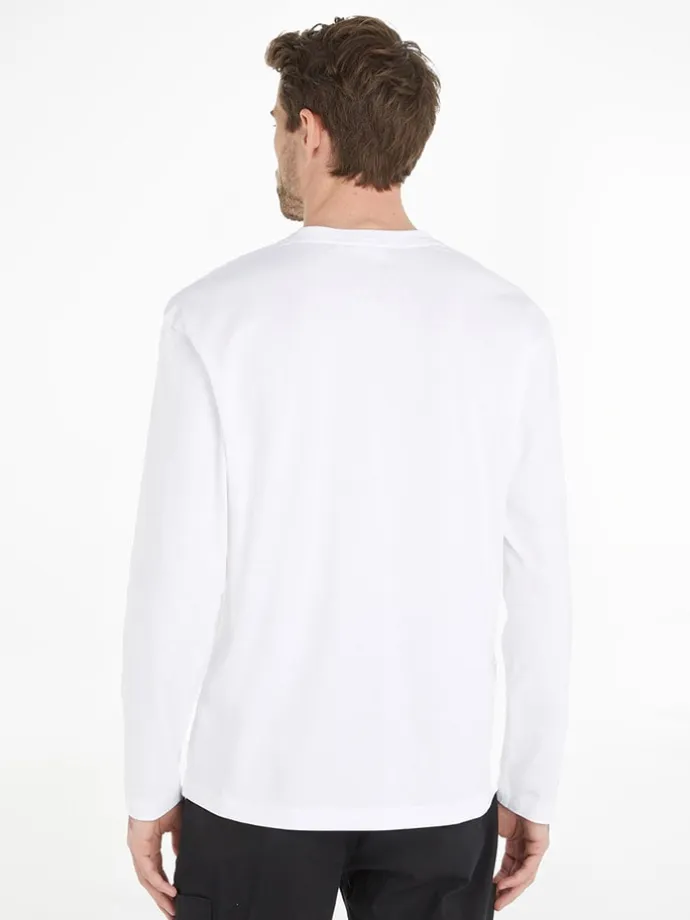 Longsleeve in Weiß