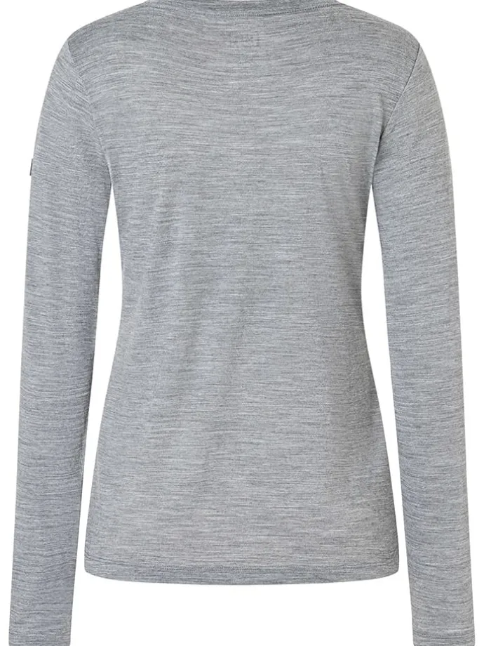 Longsleeve "Little Heartwood" in Grau