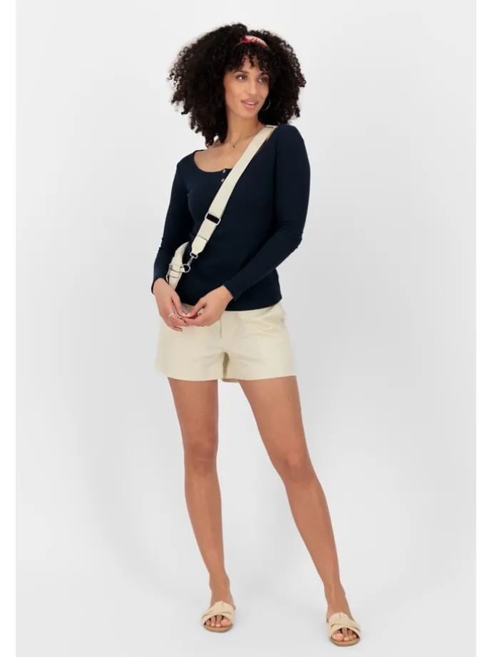 Longsleeve "Marti" in Dunkelblau