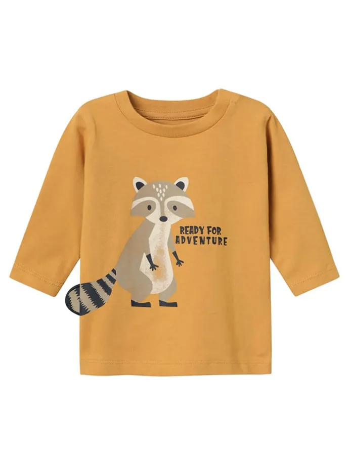 Longsleeve "Nix" in Gelb