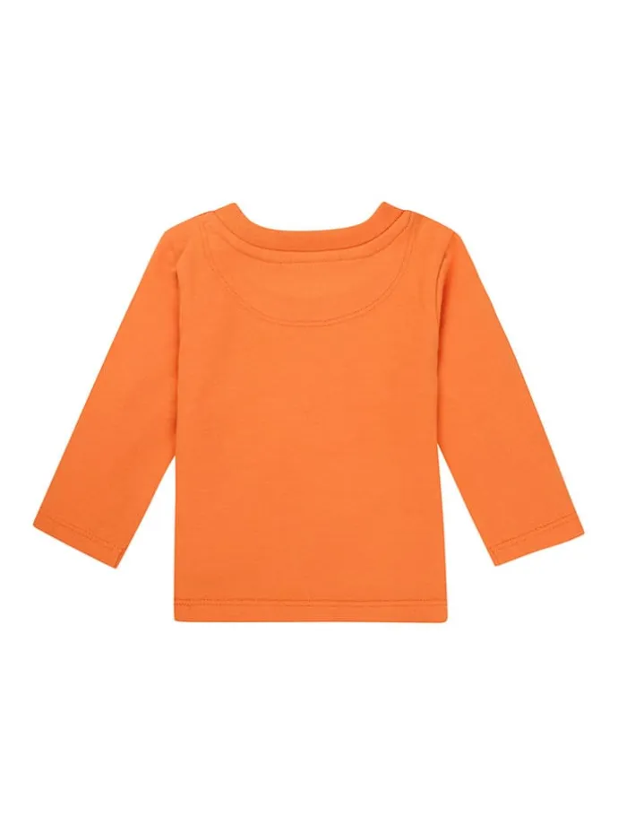 Longsleeve "Olton" in Orange