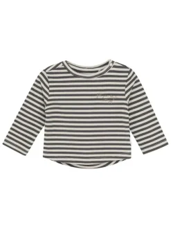 Longsleeve "Superior" in Weiß/ Anthrazit