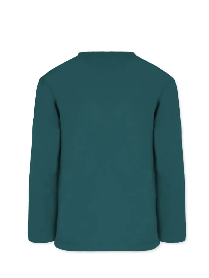 Longsleeves " Lemon " in racing-green