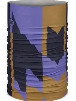 Loop-Schal in Blau/ Hellbraun