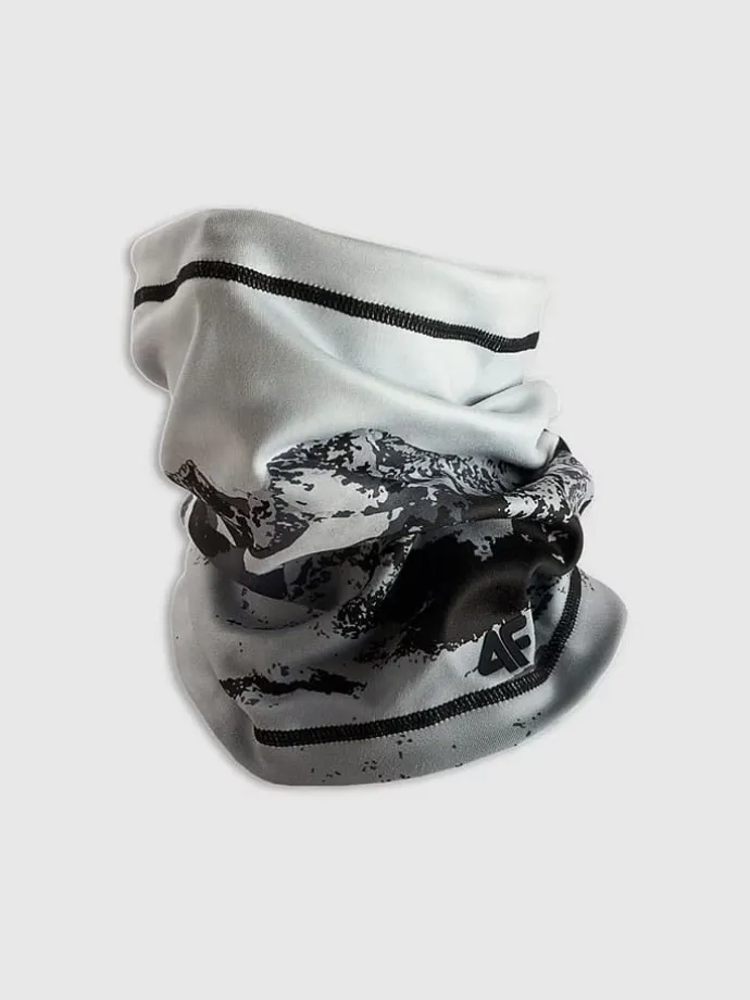 Loop-Schal in Grau