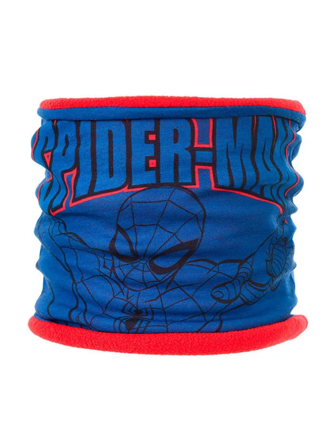 Loop-Schal "Spiderman" in Blau