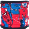Loop-Schal "Spiderman" in Rot/ Schwarz - (L)58 x (B)26 cm