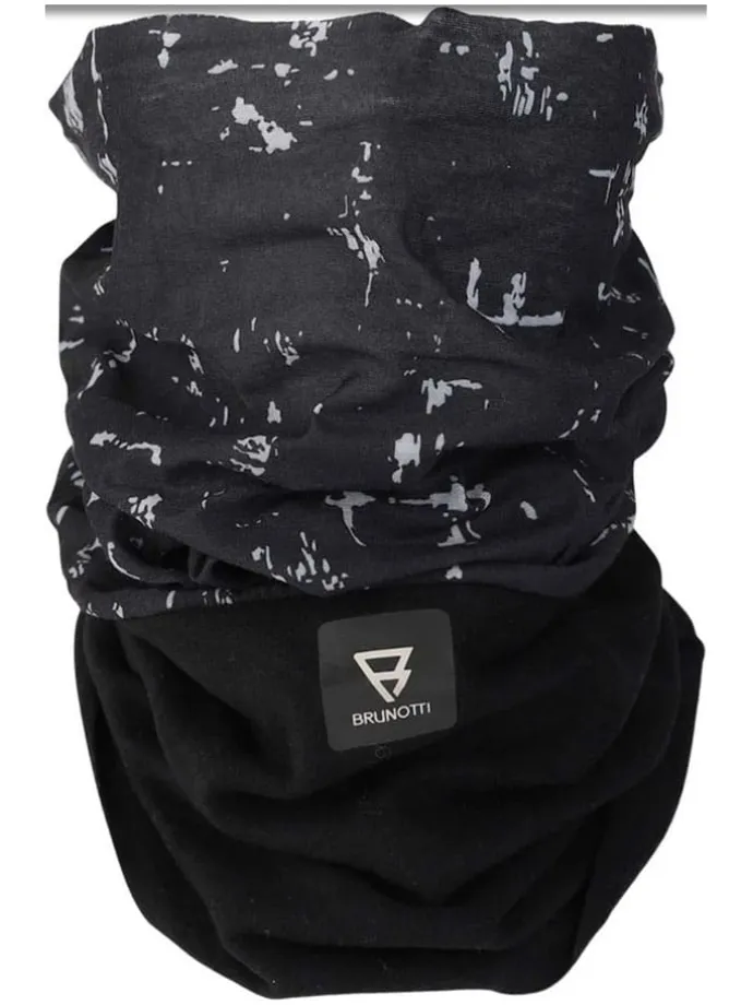 Loop-Schal "Twostroke" in Schwarz/ Grau