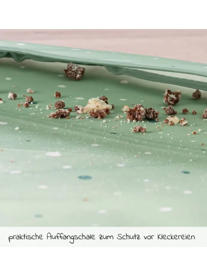 Lätzchen 5er Pack mit Klettverschluss - in gruen
