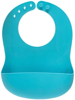Lätzchen in Blau - (B)24 x (H)29 cm
