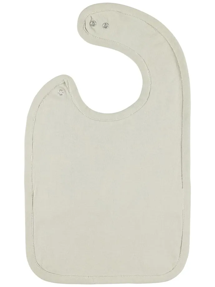 Lätzchen in Grau - (L)42 x (B)26,5 cm