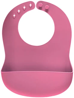 Lätzchen in Rosa - (B)24 x (H)29 cm