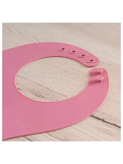 Lätzchen in Rosa - (B)24 x (H)29 cm