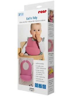 Lätzchen in Rosa - (B)24 x (H)29 cm