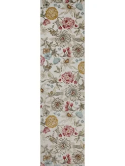 Läufer Abloom in beige, gelb, rot