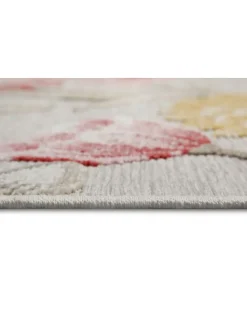Läufer Abloom in beige, gelb, rot
