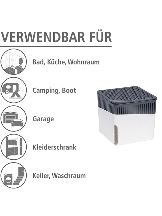 Luftentfeuchter-Nachfüllpack "Cube" in Weiß
