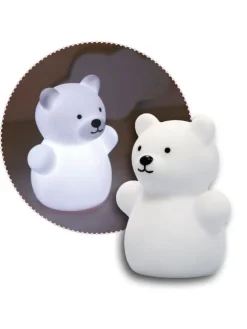 lumilu Mini Zoo bear in Weiß ab 0 Monate