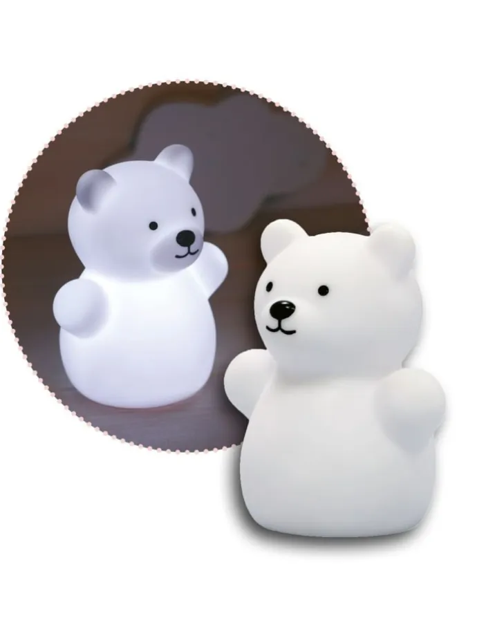 lumilu Mini Zoo bear in Weiß ab 0 Monate