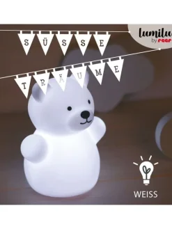 lumilu Mini Zoo bear in Weiß ab 0 Monate