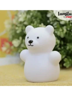 lumilu Mini Zoo bear in Weiß ab 0 Monate