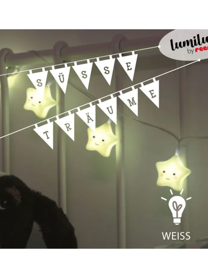 lumilu String Light star in Gelb ab 0 Monate