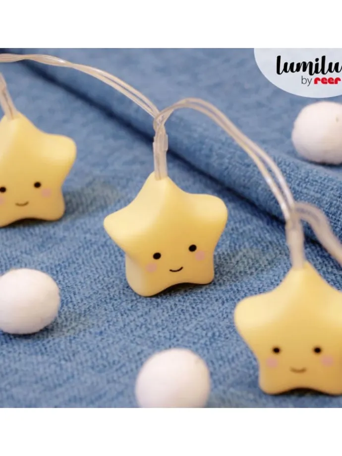 lumilu String Light star in Gelb ab 0 Monate