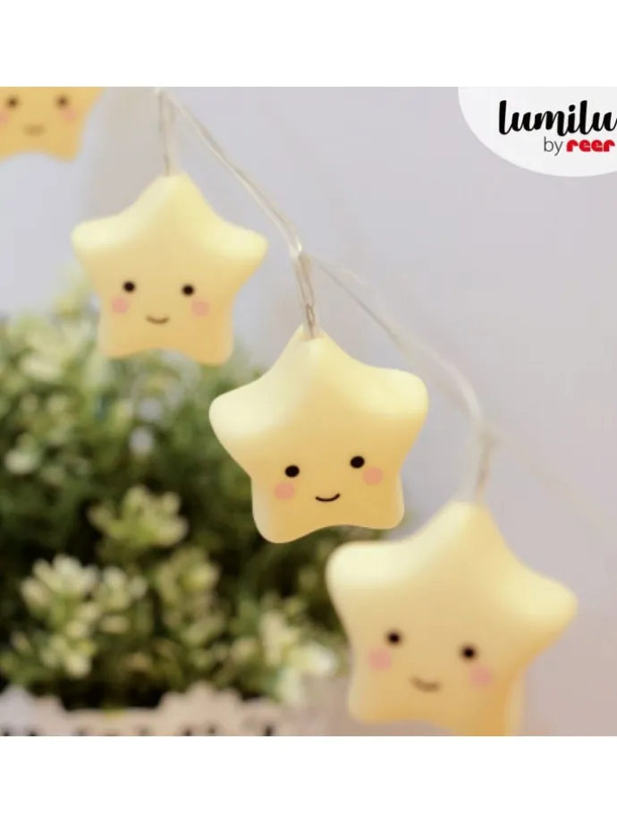 lumilu String Light star in Gelb ab 0 Monate