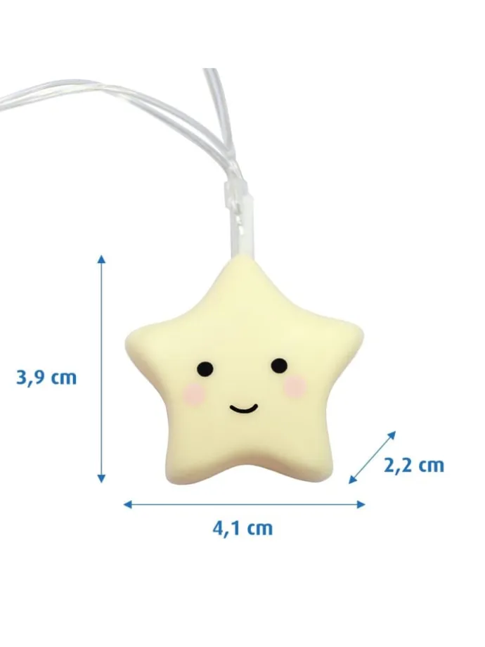 lumilu String Light star in Gelb ab 0 Monate