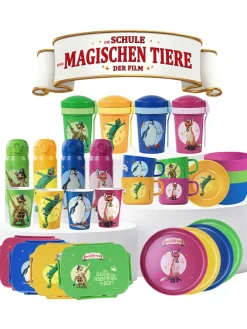 Lunchbox ''Die Schule der Magischen Tiere'' in Pink - 1 l