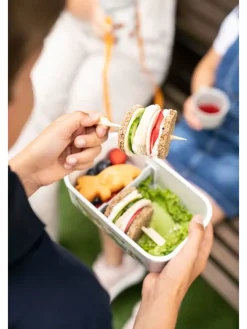 Lunchbox ''Dinos'' in Weiß - 800 ml