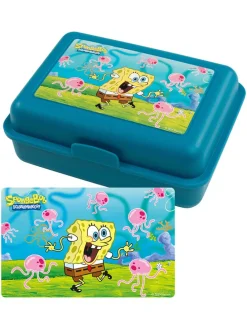 Lunchbox in Blau - (L)17,5 x (B)12,8 x (H)6,9 cm