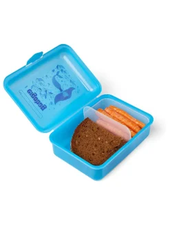 Lunchbox in Hellblau - (B)18 x (H)7 x (T)13 cm