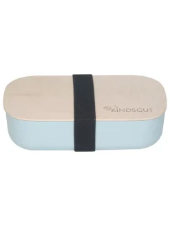 Lunchbox in Hellblau - (B)20,5 x (H)5,5 x (T)11,5 cm