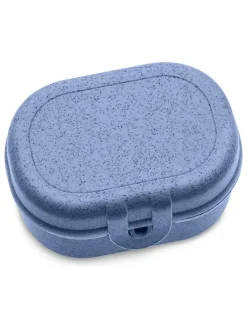 Lunchbox "Pascal Mini" in Blau - (L)9,6 x (B)5 x (H)2,7 cm