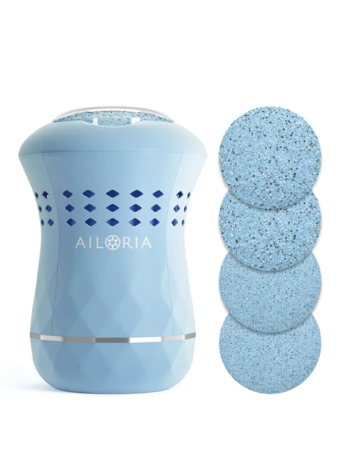 LUSTRE PRO USB Hornhautentferner in blau