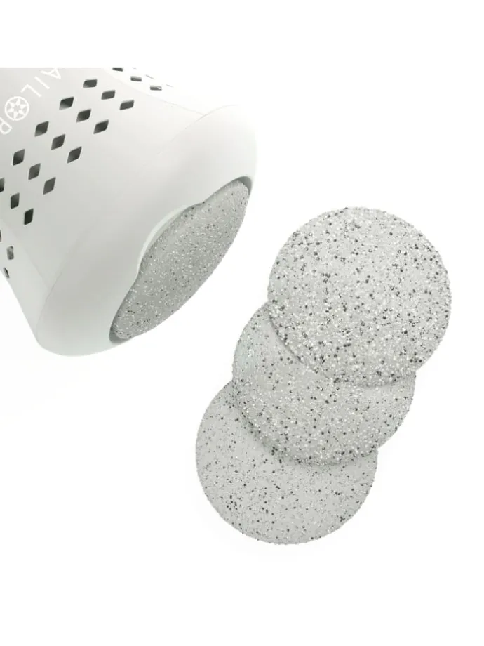 LUSTRE PRO USB Hornhautentferner in weiß