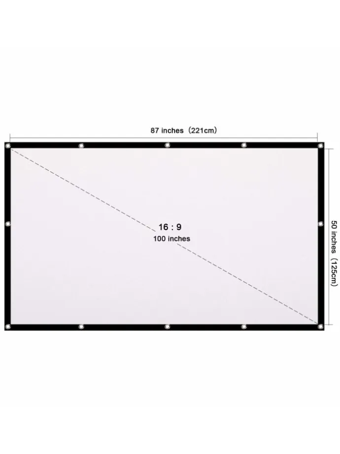 LV-HD320 BUNDLE LED-Projektor inkl. LV-STA100FP in weiß