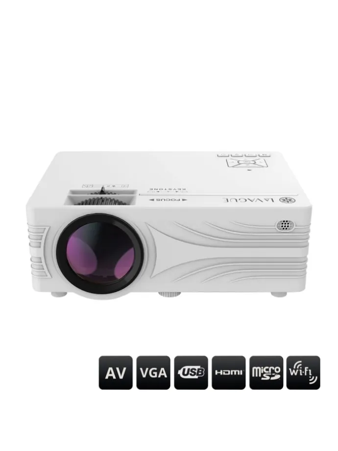 LV-HD240 WI-FI BUNDLE LED-Projektor inkl. LV-STA100FP in weiß