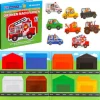 Magnetpuzzle Ordnen nach Farben 16 Teile, Magnet Puzzles ab 2 Jahren