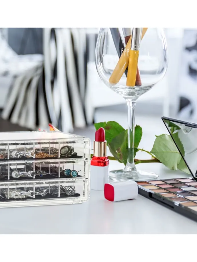 Makeup Organizer in Transparent