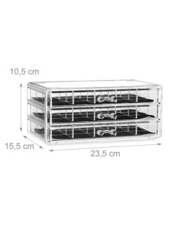 Makeup Organizer in Transparent