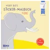 Malbuch "Vicky Bo's Sticker-Malbuch Tiere"