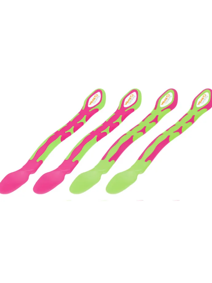 Mama´s erster Löffel 4 Stk. pink/grün