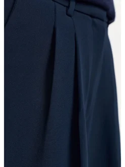 Marlenehose in Dunkelblau