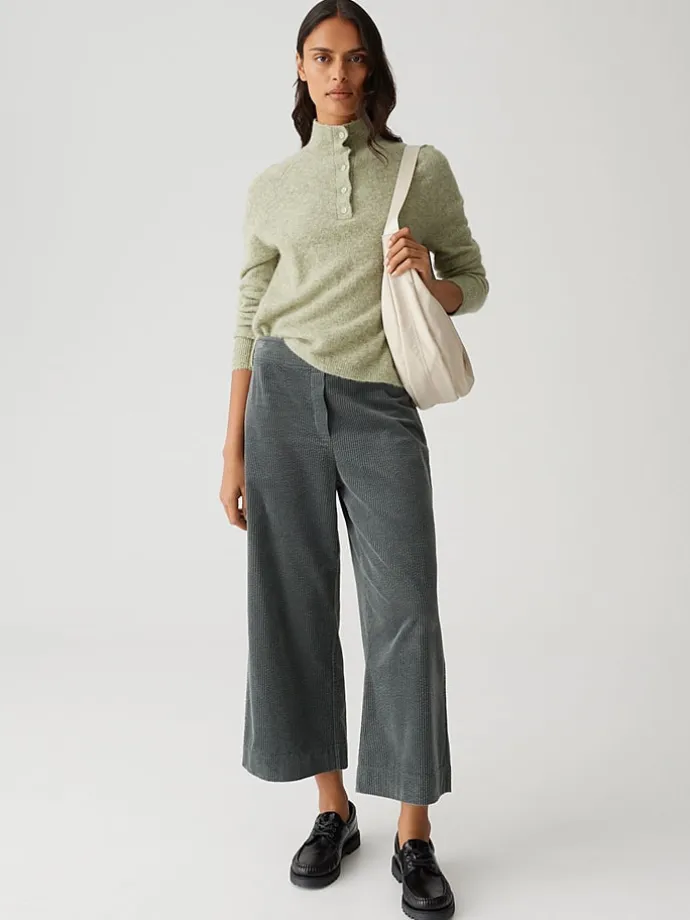 Marlenehose in Grau