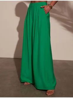 Marlenehose in Grün